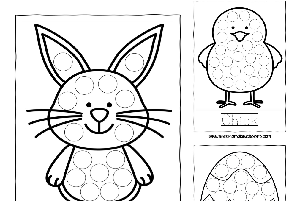 Free Easter Do-A-Dot Printables