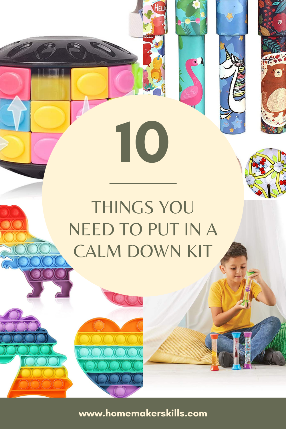 Things You Need To Put In A Calm Down Kit For Kids