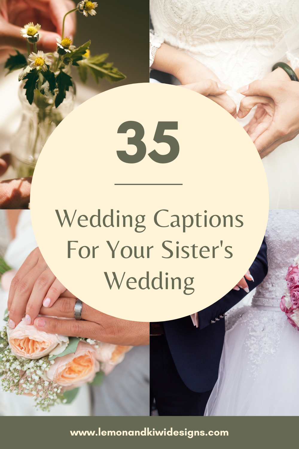 35 Instagram Wedding Captions for Your Sister’s Wedding
