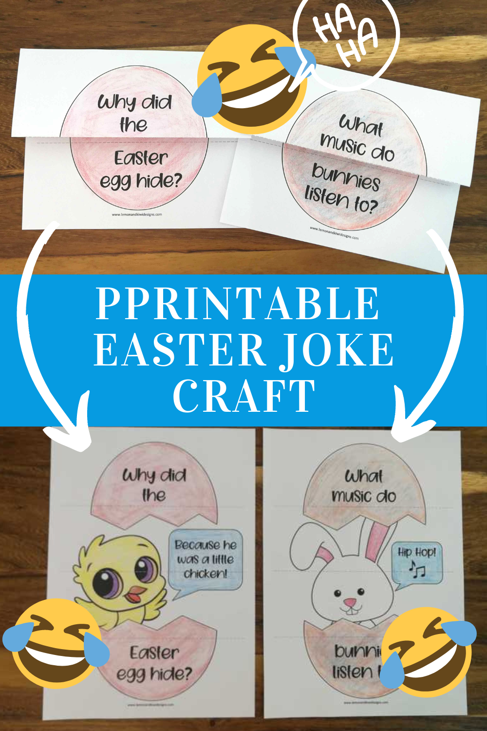 Free Printable Easter Joke Craft That Will Make Your Kids Crack Up