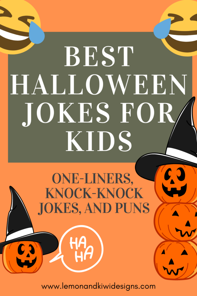 Best Halloween Jokes and Puns for Kids Lemon and Kiwi Designs