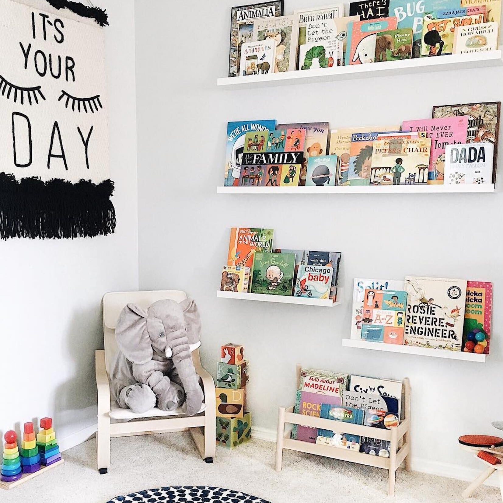 Book Nook for Kids Small Indoor Playroom
