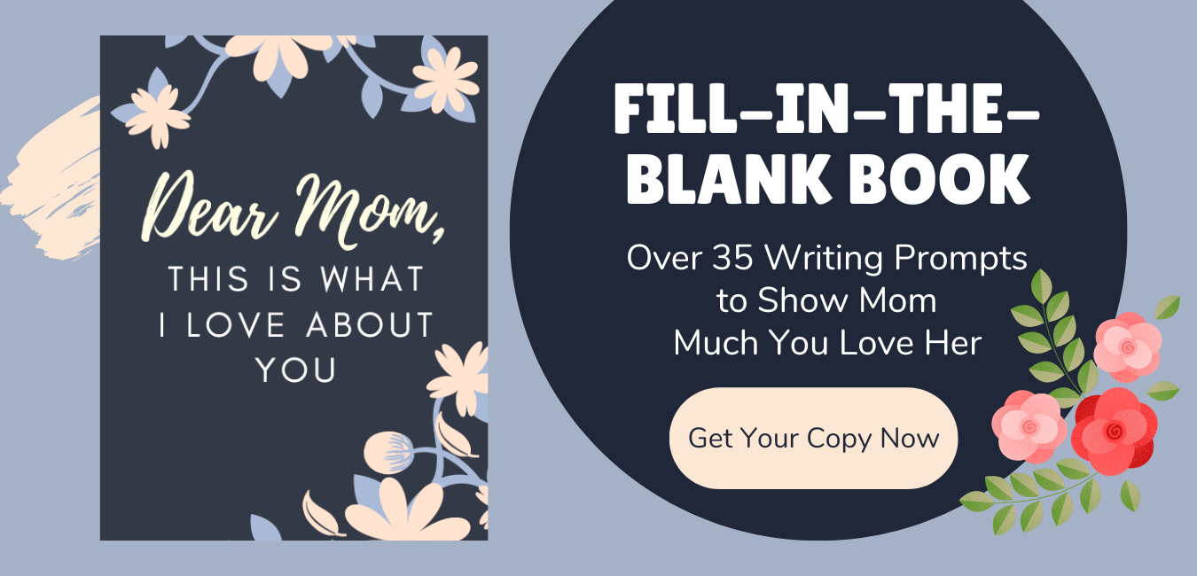 Fill In The Blank Mothers Day Book