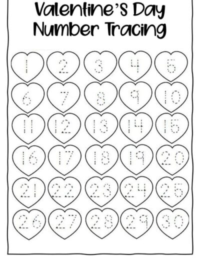 Valentines Math Worksheet 6