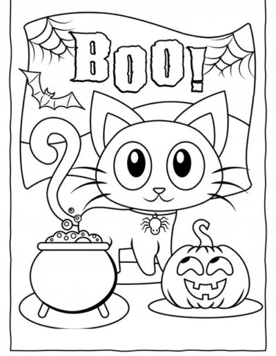 Halloween Coloring Page_2