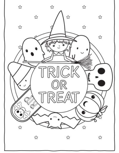Halloween Coloring Page_3