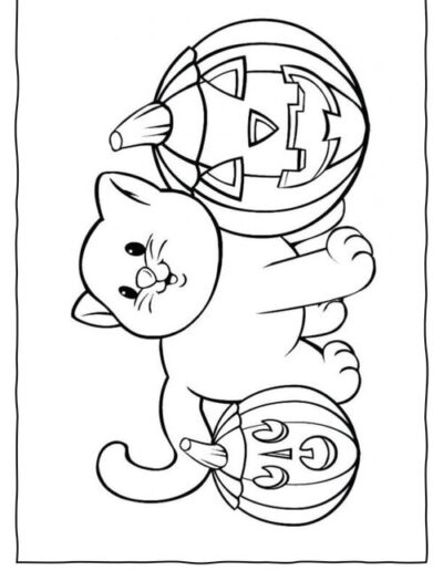 Halloween Coloring Page_5