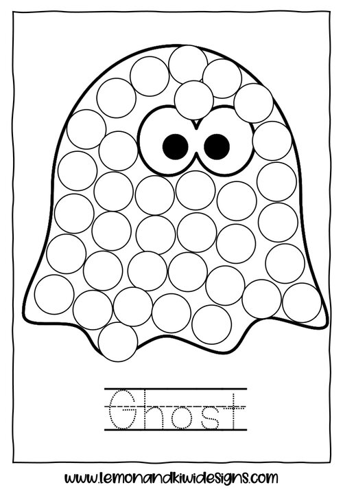 Halloween dot marker: Fun with Do a Dot Dot Markers Coloring Books For  Toddlers