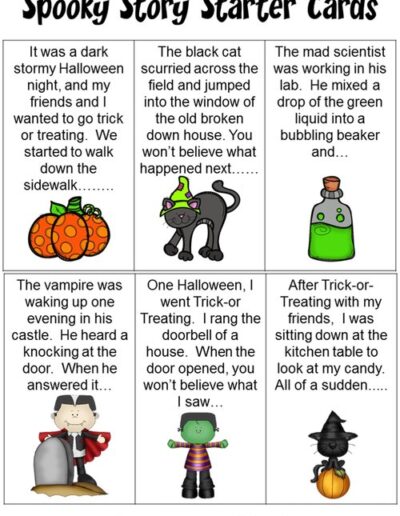 Halloween Literacy Worksheet 26