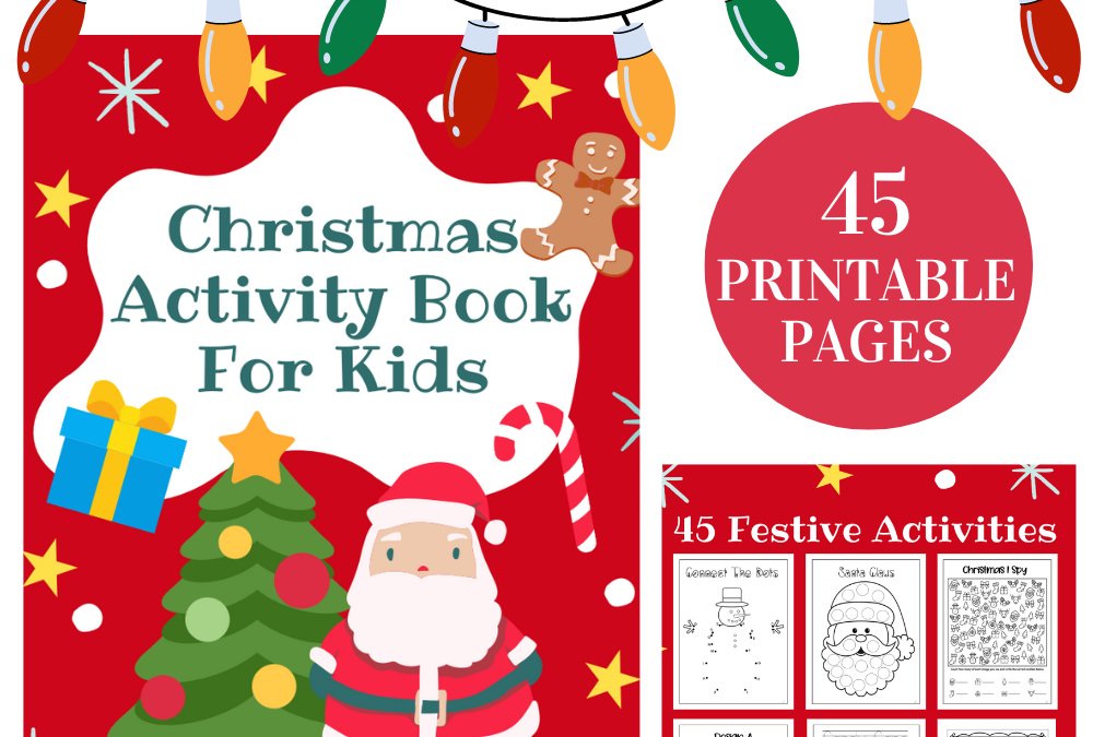 Printable Christmas Activity Book For Kids