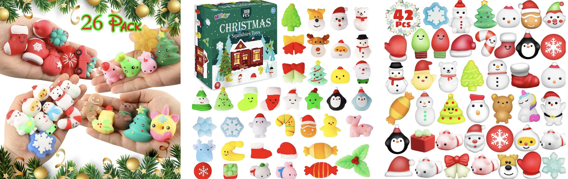 Cute Christmas Squishy Toys